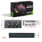 MOUGOL Original AMD Radeon RX590 8GB Gaming Graphics Card GDDR5 256bit PCI Express 3.0 ×16 6Pin GPU For Desktop Gaming Computers - Image 6