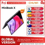 CHUWI MiniBook X Laptop Tablet 2 In 1 Intel N150/N100 10.51" FHD IPS Screen 16GB / 12GB RAM LPDDR5 512G SSD Windows 11 Notebook