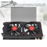 Graphics Card 6GB GDDR5 192-bit Dual Fan PCIe 2.0 x16 Slot Supports DVI, VGA, HD Multimedia Interfaces Gaming Graphics Card - Image 4