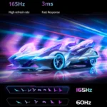 34 Inch 4K 165Hz 21:9 Curved Esports Monitor Ultra-Wide 1800R Curvature Resolution Compatible Immersive Gaming Experience - Image 3