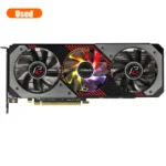 Asrock 5700XT Phantom Gaming D 8G OC Graphics Card GDDR6 256Bit 3DP HD Video Cards - Image 2