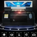 SIHAO A3 UV Bottle Printing For Phone Case Glass Wood Acrylic A4 UV Flatbed Printer Sticker Label Printer UV Printer - Image 4