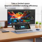 Wisecoco 12.3/14.5 Inch 2K 2560x720 IPS Touch Gaming Portable Monitor HDMI External Secondary Screen Auxiliary Display - Image 5