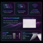 FIREBAT 16Pro Laptop 16Inch RTX 5060 Intel i7 13700HX 5GHz 16C/24T CPU 2.5K 300Hz 16GB DDR5 1TB PCIe4.0 SSD Gamer Gaming Laptop - Image 2