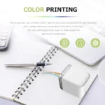 MBrush Handheld Color Inkjet Printer Mini Portable Color Printer Wireless WiFi Printing Cartridges DIY Printing Tattoo Logo Word - Image 3