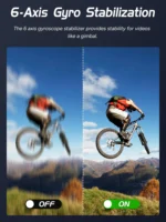 SJCAM SJ8 Pro Action Camera Waterproof Anti-Shake 4K 60FPS 5G WiFi Touch Screen Multifunctional Outdoor Sports Cam - Image 3