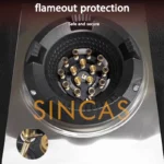 Fierce Fire Stove Commercial Liquefied Gas Stove,Single-Burner Energy-Saving Stir-Fry Stove Restaurant With Flameout Protection - Image 5