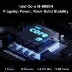 New 15.6 " Laptop Intel Core i9-9880H 32GB RAM 2TB SSD Ultra Slim Gaming Laptop 1920*1080 Windows 11 Office Study Home Use - Image 3