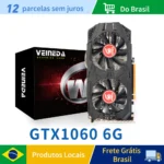 VEINEDA gtx 1060 6g Graphics Cards 1506MHz 192Bit GDDR5 GTX1060 Video Card Refurbished Cards 1050ti gtx960 4gb