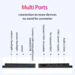 14 Inch 2K Portable Monitor 2240*1400 16:10 100I-P3 HDR 500Cd/m² Display Game Screen For Laptop Mac Phone Xbox PS4/5 Switch - Image 3