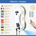 Household window automatic water spray cleaning robot vacuum cleaner remote control electric window wiper household glass wiper