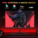 Gawfolk 27 inch Curved Gaming Monitor,180Hz PC Monitor Full HD 1080P, Frameless 1800R Computer Display with FreeSync & Eye-Care - Image 3