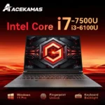 ACEKAMAS 15.6" Laptop Computer PC Windows 11 Intel Core i7 6500U i3 6100U 16GB RAM Fingerprint Unlock Notebook Backlight Laptops