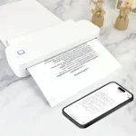 A4 Thermal Printer 203DPI Bluetooth Pocket Photo Document Printer Memo Note Tattoo Printing Wireless Inkless Thermal Printer - Image 6