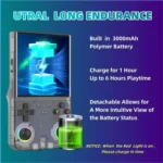 R36 Ultra Handheld Game Player WIFI 4 Inch IPS Screen Open Source Retro Video 64G 128G Memory up to 20000+ Games R36Ultra - Image 5