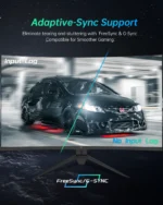 KTC 32 Inch Curved Monitor VA 1500R, 2K QHD 1440P@180Hz Gaming Monitor, 1ms MPRT, FreeSync Premium, G-Sync, HDR10, 122%sRGB, VES - Image 4