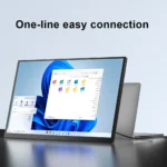 SIBOLAN 27 inch 165Hz Portable Monitor 2K 2560*1440P IPS Gaming Second Screen with USB C HDMI Port for PC Laptop PS5 Switch - Image 5