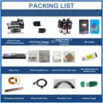 A1 UV 6090 UV Printer EPSON 3PC XP600 Automatic Flatbed Printing +Rotary Axis+CMYKW+LC+LM+V - Image 2