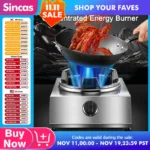 Fierce Fire Gas Stove Single Stove Household & Commercial Dual-Use Desktop Liquefied Gas Stove Stove Safety Flameout Protection