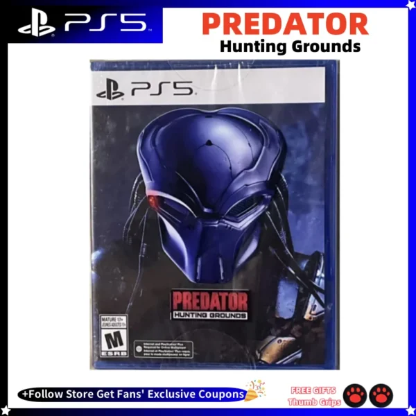 PS5 New Game CD Predator Hunting Grounds Sony Playstation 5 Game Card Disc Playstation5 PS5 Predator Hunting Grounds