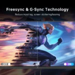 KTC 27 Inch Gaming Monitor - 2K QHD 2560 x 1440 Monitor, Up to 210Hz & 1ms IPS Monitors Gamer with HDMI 2.0 x 2 & DP1.4 x 2, - Image 4