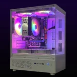 Gaming PC With Core i7 CPU /512G SSD/16GB momery 3200MB DDR3/Windows 11 with HD4600 Graphics/ white pc gamer