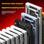 Leobog Hi75C Hi75C Pro Wireless Mechanical Keyboard 75% Layout Kit 81 Keys Aluminum BT 2.4G Wired Hotswap Gaming RGB Keyboard - Image 3