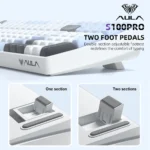 AULA S100Pro Gaming Wireless Mechanical Keyboard 98% Layout 99 keys 2.4G/Bluetooth/Wired Backlight Keyboard for Windows/Mac/IOS - Image 6