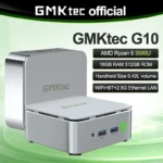 GMKtec G10 Mini PC AMD Ryzen 5 3500U 16GB DDR4 500GB SSD NVME Wifi5 BT5.0 Windows 11 Triple Display Game Office Desktop Computer