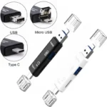 5 in1 Type C +Usb 2.0 Micro Adapter Multifunction TF SD Memory Card Reader OTG for Mobile Phone Computer Smartphone Dock Adapter - Image 2