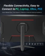 KTC 32 Inch Curved Monitor VA 1500R, 2K QHD 1440P@180Hz Gaming Monitor, 1ms MPRT, FreeSync Premium, G-Sync, HDR10, 122%sRGB, VES - Image 5