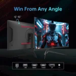 KTC 32 inch 240Hz Curved Gaming Monitor 1500R 1080P 125% sRGB 1ms, Freesync/G-sync HDR10,HDMI/DP/USB Ports VESA,Tilt Adjustable, - Image 4