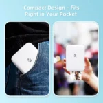 HPRT MT53 Color Photo Printer 2x3 Inch Sticky-Backed Paper Pocket Bluetooth Print Instant Photo Printer Sticky-Backed Paper Bag - Image 2