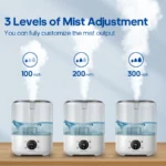 5L Air Humidifier Professional Large Capacity Home Air Humidifiers Ultrasonic Water Mist Diffuser Kinscoter Brand - Image 4