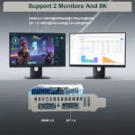 SongryVGA GeForce GTX 1650 4GB GDDR5 Low Profile Graphics Card,128-bit PCIe 3.0,HDMI & DisplayPort,for Gaming & SFF PCs - Image 2