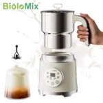 BioloMix Electric Detachable Milk Frother and Steamer,6-in-1 Automatic Hot/Cold Foam and Hot Chocolate Maker,Dishwasher Safe - Image 2