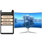 27 inch curved screen 3000R 1920X1080 1K 75Hz 2ms HDMI+VGA desktop monitor display LCD monitor 27" VA PANEL 1080p - Image 3
