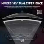 Gawfolk 34 Inch Ultrawide Curved Gaming Monitor, 1500R PC Screen 165hz UWQHD 4K, Curved Computer Screen with FreeSync, Support W - Image 4