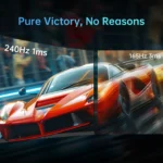 KTC 32 inch 240Hz Curved Gaming Monitor 1500R 1080P 125% sRGB 1ms, Freesync/G-sync HDR10,HDMI/DP/USB Ports VESA,Tilt Adjustable, - Image 5