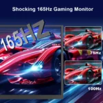 SIBOLAN 27 inch 165Hz Portable Monitor 2K 2560*1440P IPS Gaming Second Screen with USB C HDMI Port for PC Laptop PS5 Switch - Image 3