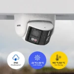 ANNKE Smart Home 180° 8MP DUO POE Dual Lens Wide View Outdoor Video POE Camera,4K AI Human Detect,8MP Security CCTV Camera - Image 6