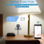 20A EU Smart Socket WiFi Smart Plug Power Monitoring Timing Function Voice Control Works With Tuya APP Alexa Google Home - Image 6