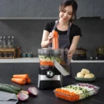 600W Electric Vegetable Cutter Multifunctional Commercial Pepper Slicer Shredder Scallion Cutter Device for Home - Image 3