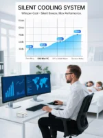 GMKtec G10 Mini PC AMD Ryzen 5 3500U 16GB DDR4 500GB SSD NVME Wifi5 BT5.0 Windows 11 Triple Display Game Office Desktop Computer - Image 3