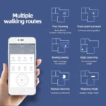 New Wireless Smart Robot Vacuum Cleaner Multifunctional Super Quiet Vacuuming Mopping Humidifying For Home Use Home Appliance - Image 4