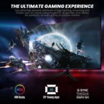 27 Inch Monitor 165Hz 2K Gaming Display 1ms Free-sync IPS Desktop LCD Display Rotation Lift Stand HDMI DP Support PS5 HDR400 - Image 3