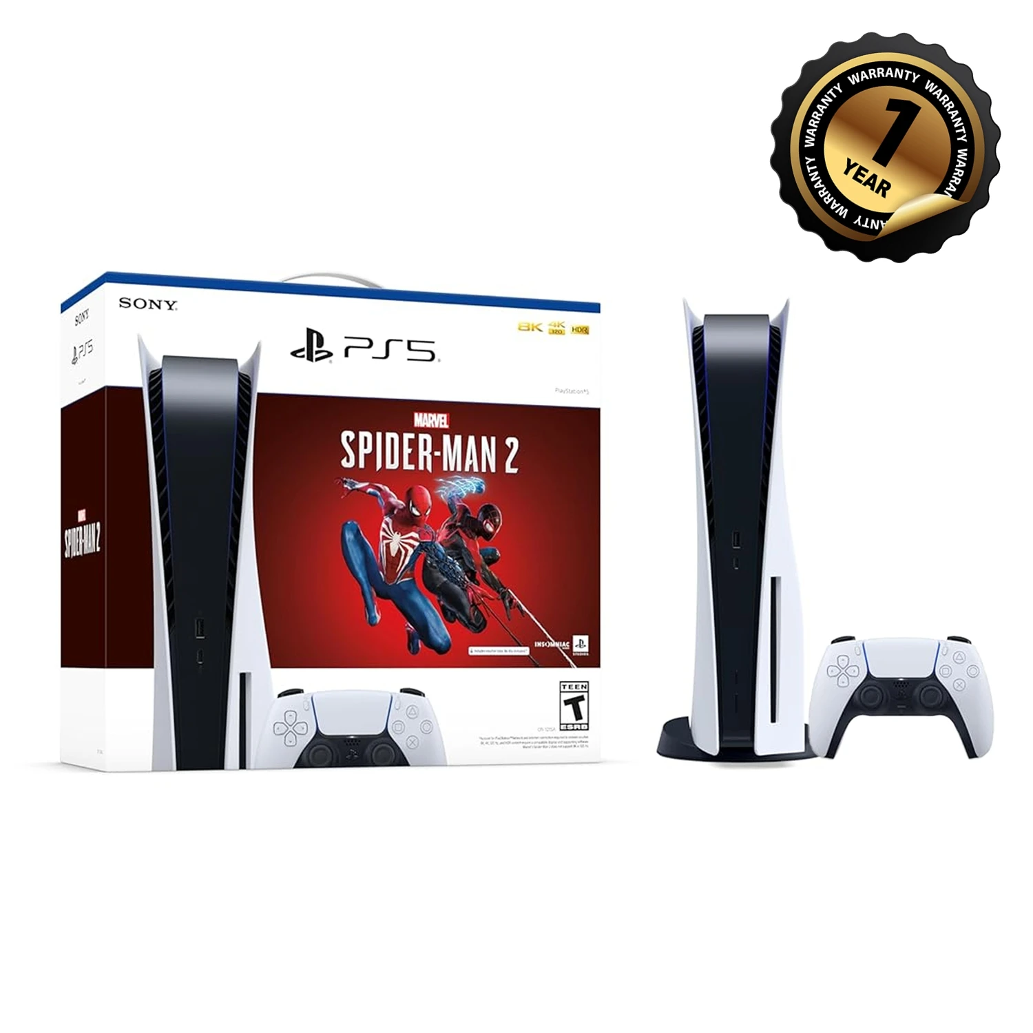 Sony PlayStation 5 Console - Marvel's Spider-Man 2 Bundle