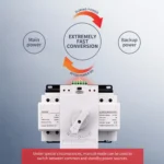 2 input 1 outpout 2P 63A 230V 50/60Hz MCB type Dual Power Automatic transfer switch ATS - Image 6