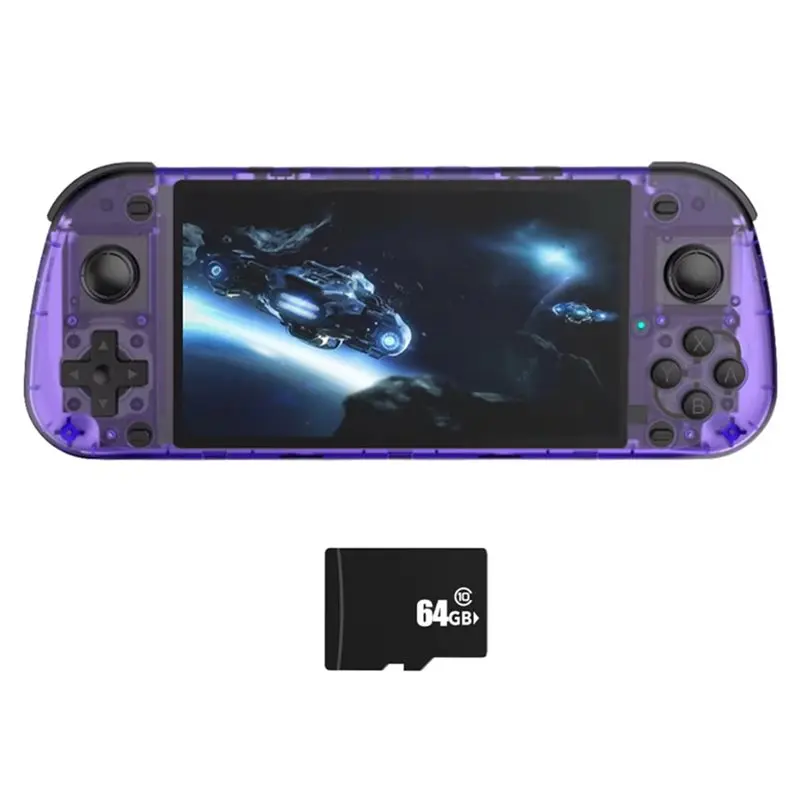 5.1-Inch Retro Handheld Games Console 64GB Linux System IPS Screen Dual Player Online Gaming Console