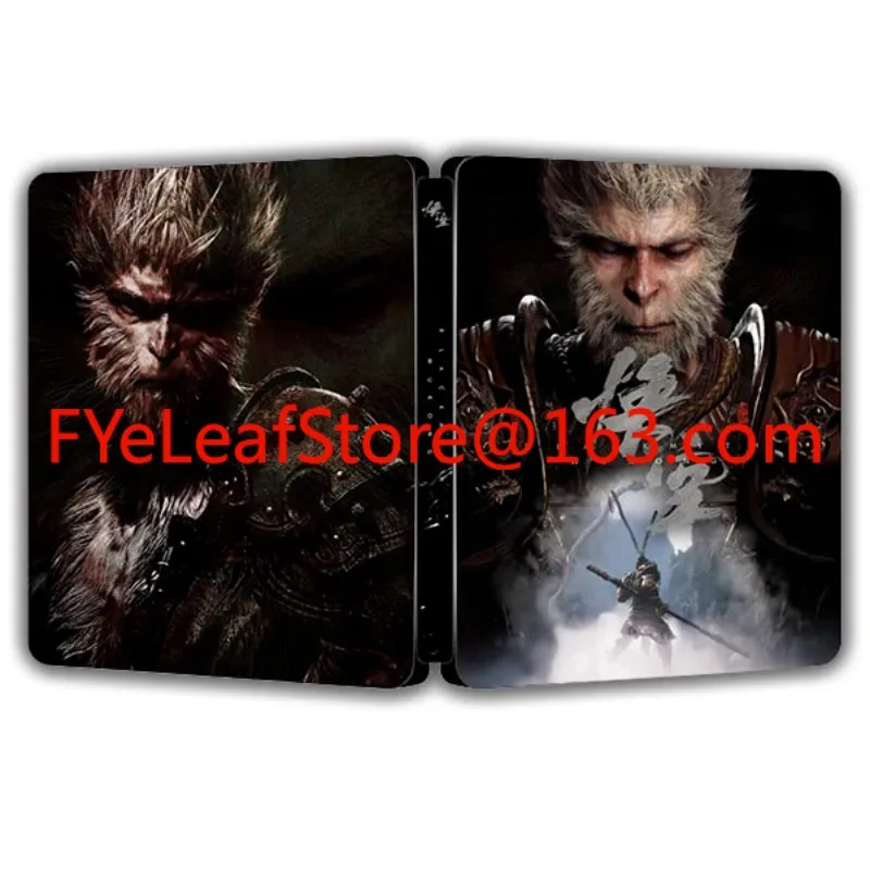 Black Myth, Wukong, Custom Edition PS4/PS5 Game Iron Box, Fantasy Box, Steel Book